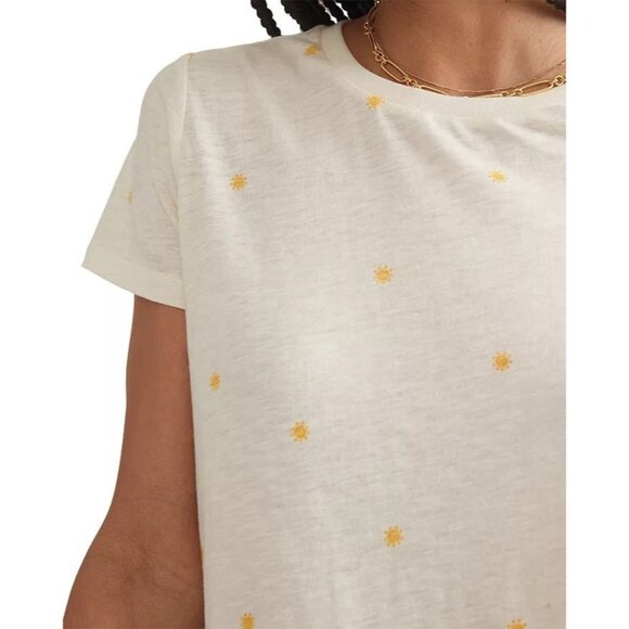Marine Layer Swing Crew Sun Print Top Tee Small NWT - Picture 3 of 9